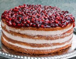 Torte me shege dhe leng portokalli. Receta embelsirash. panna